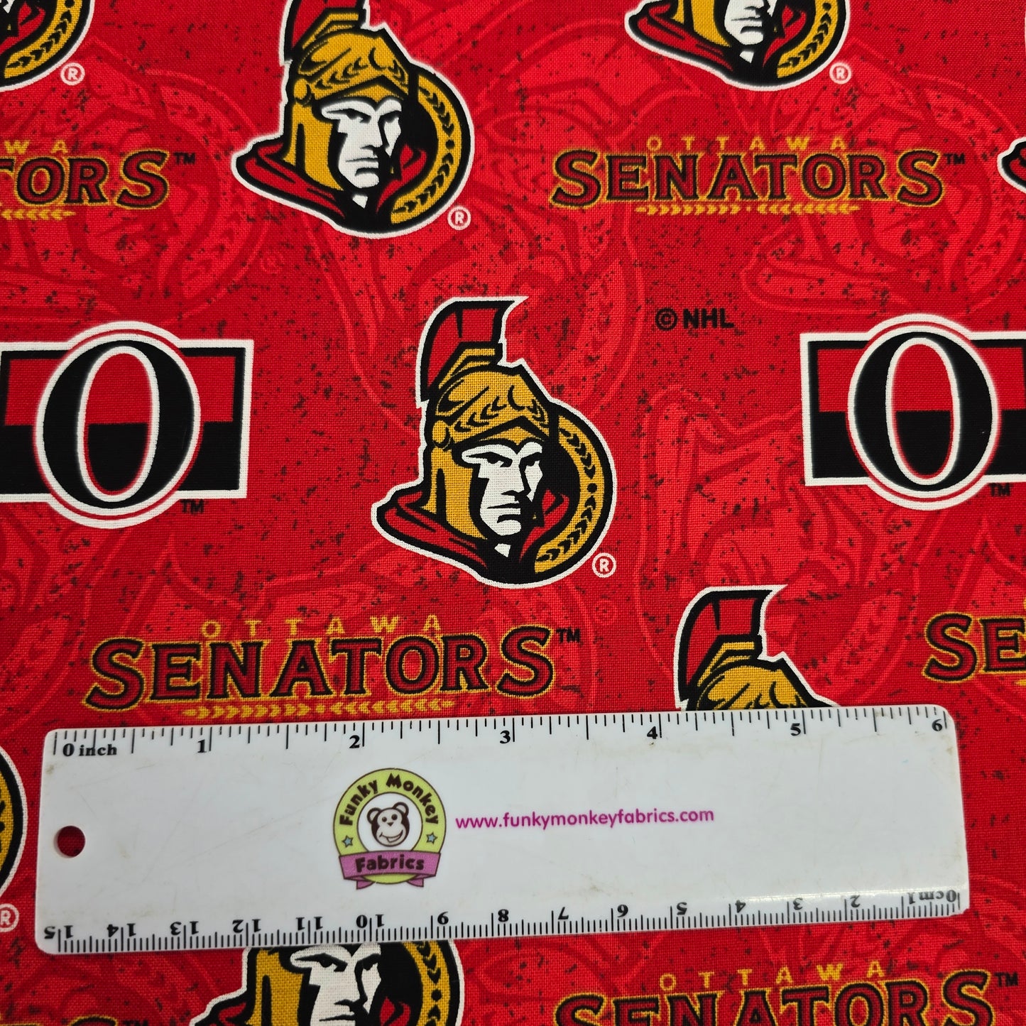 NHL Tone on Tone Ottawa Senators - Sykel Enterprises Cotton