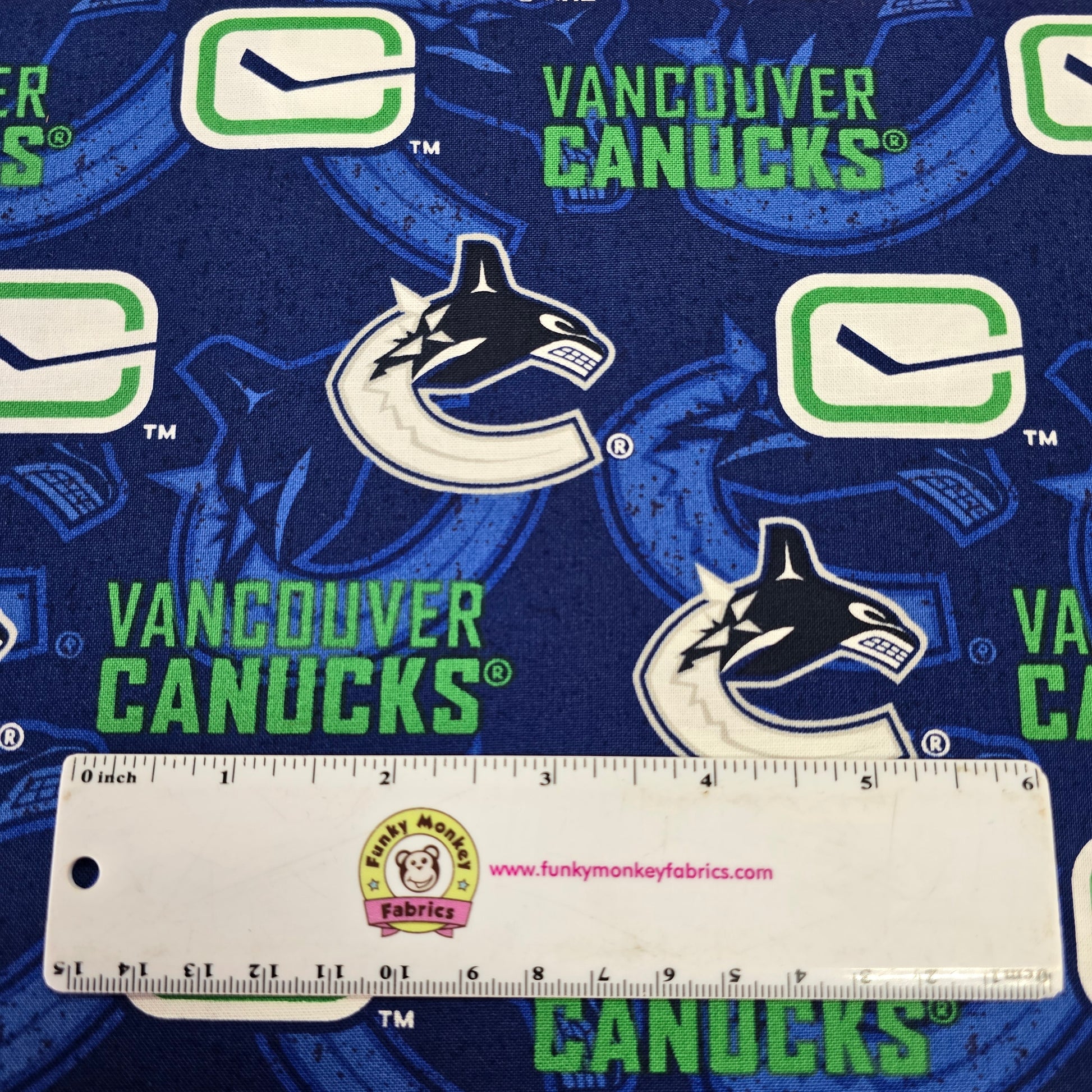 NHL Tone on Tone Vancouver Canucks - Sykel Enterprises Cotton