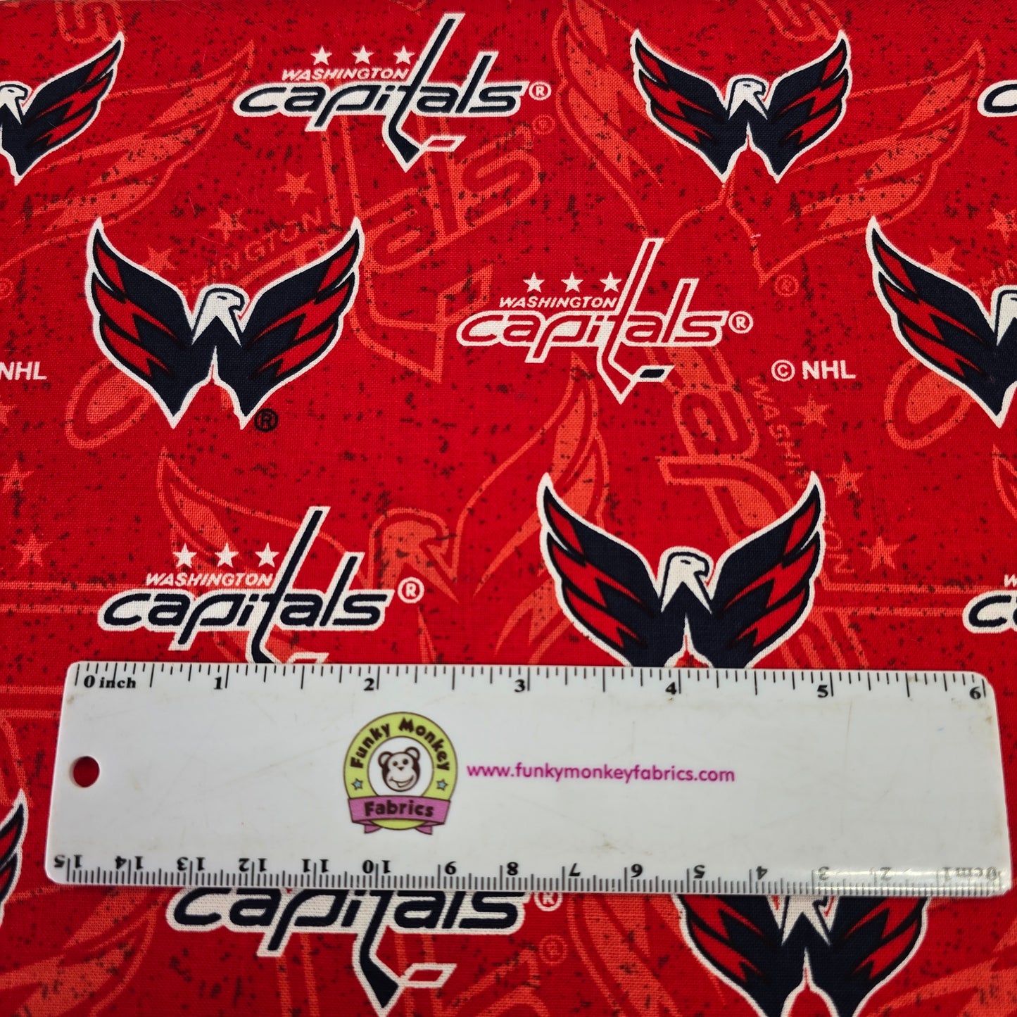 NHL Tone on Tone Washington Capitals - Sykel Enterprises Cotton