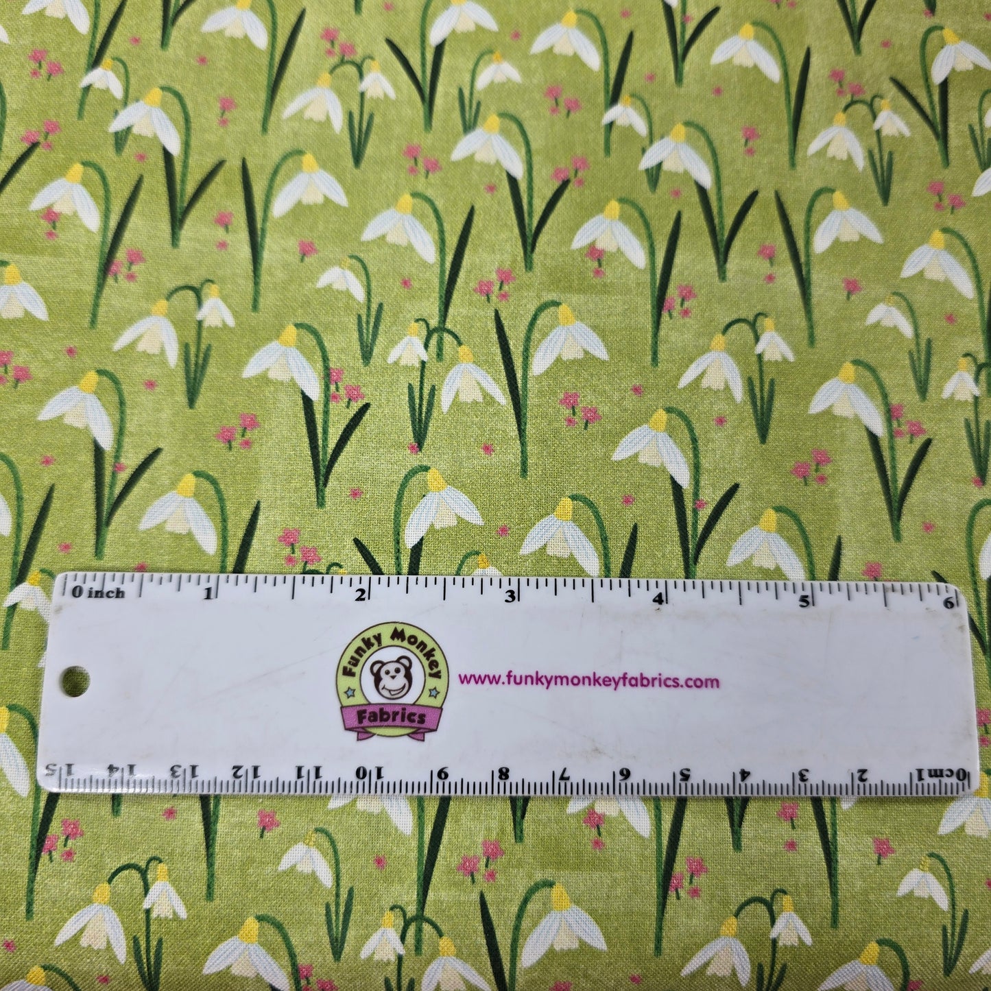 Fern Snowdrops - Dear Stella Cotton