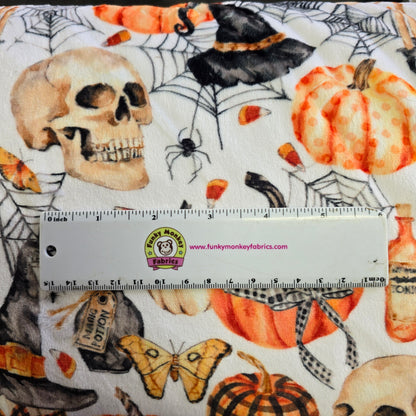 Spellbound Rust Digital - Shannon Fabrics Minky