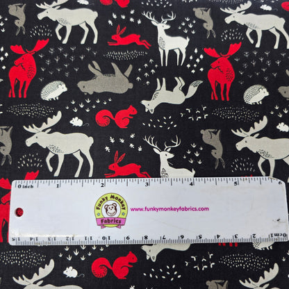 Forest Animals - North of Ordinary - Camelot Cotton