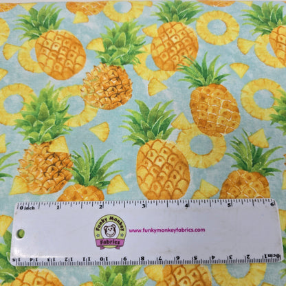 Pineapples Squeeze the Day - Wilmington Prints Cotton