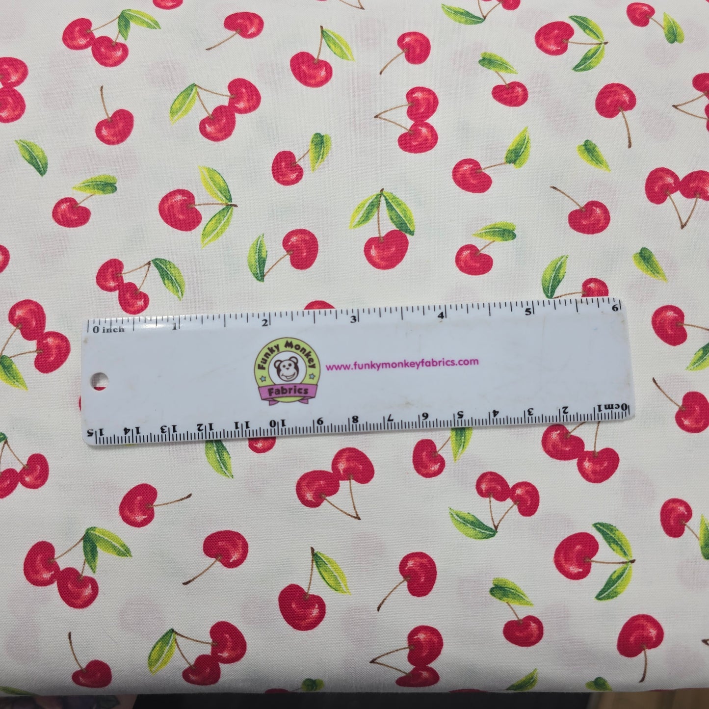 Cherries Squeeze the Day - Wilmington Prints Cotton