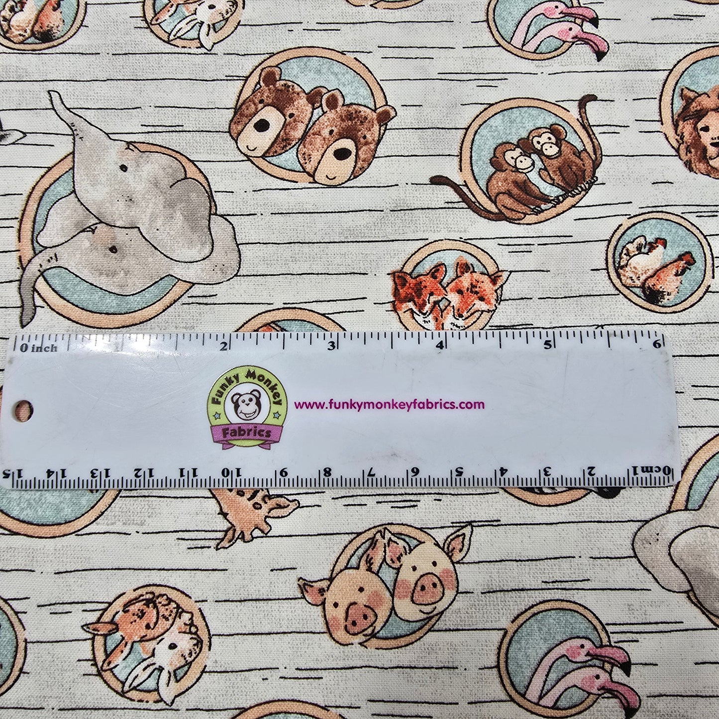 Two By Two Gray - 3 Wishes Cotton