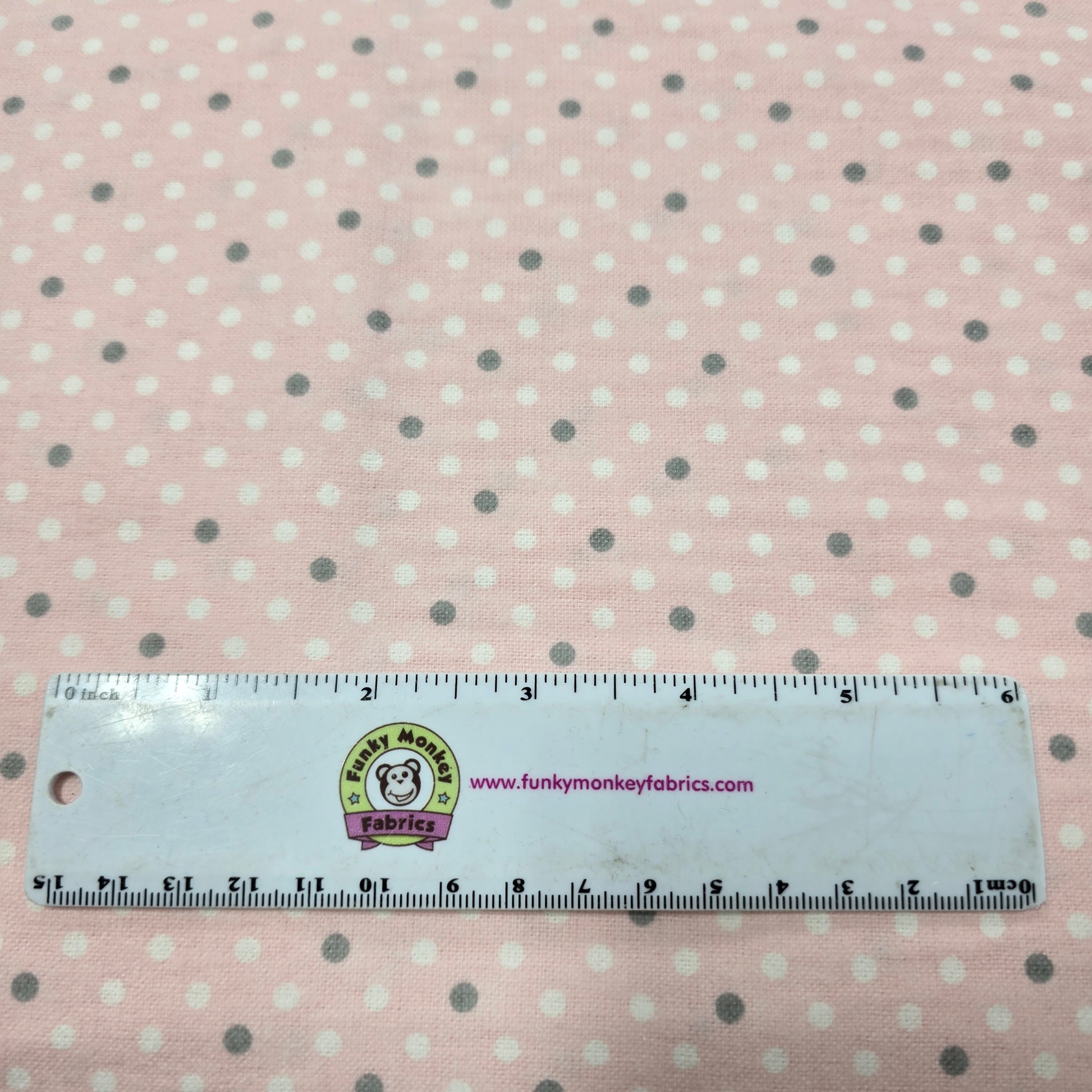 Pink Multi Dots Flannel  - 3 Wishes Flannel