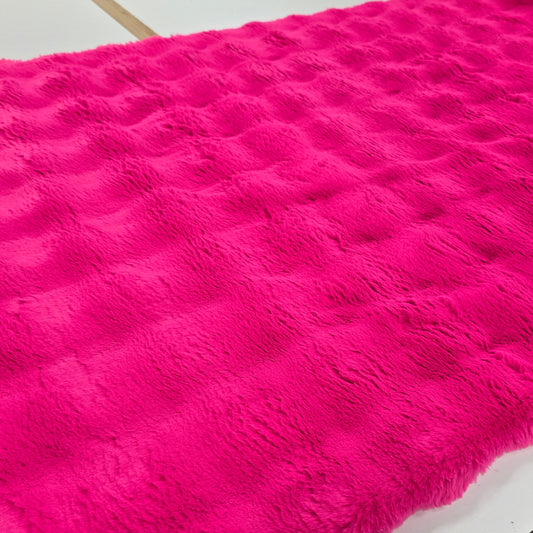 Think Pink Powderpuff - Shannon Fabrics Cuddle Minky