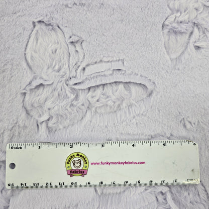 Twinkle Butterfly Embossed Luxe - Shannon Fabrics Cuddle Minky