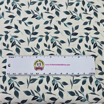 Leafy Stems - Bird & Bloom - Phoebe Fabrics