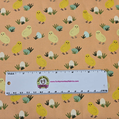 Chicken n' Eggs - Chicken Scratch - Phoebe Fabrics