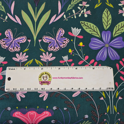 Delicate Dance Floral - A Spring Dance - Phoebe Fabrics