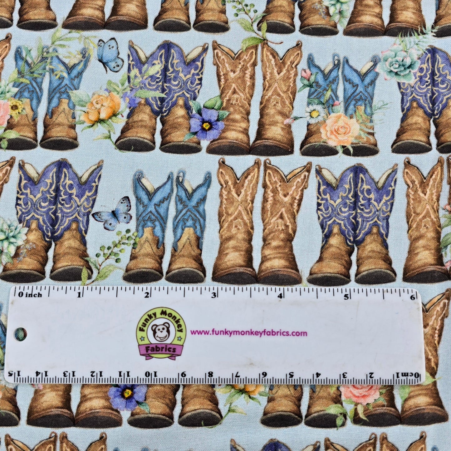 Highland Ranch Dustyboots - Springs Creative Cotton