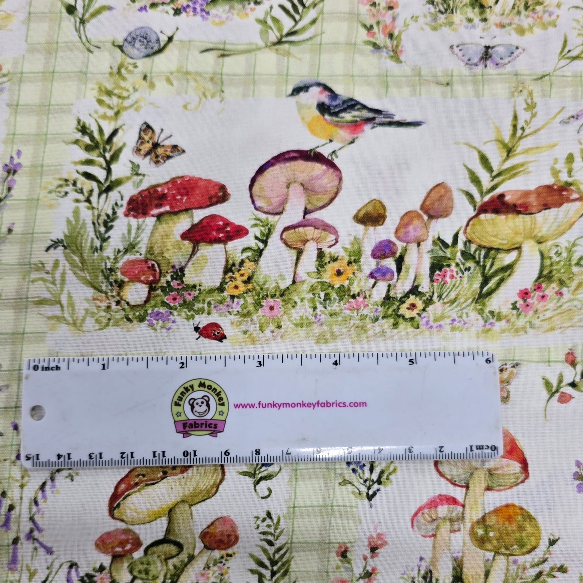 Mushroom Patches - Springs Creative Cotton