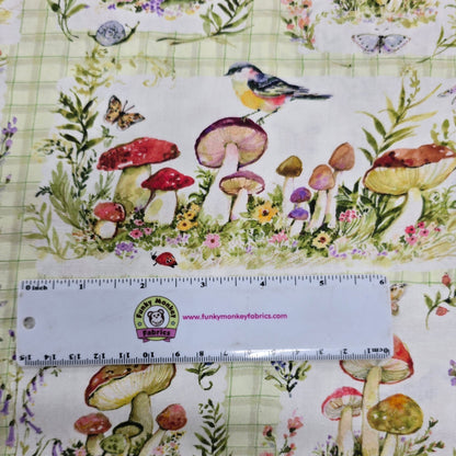 Mushroom Patches - Springs Creative Cotton