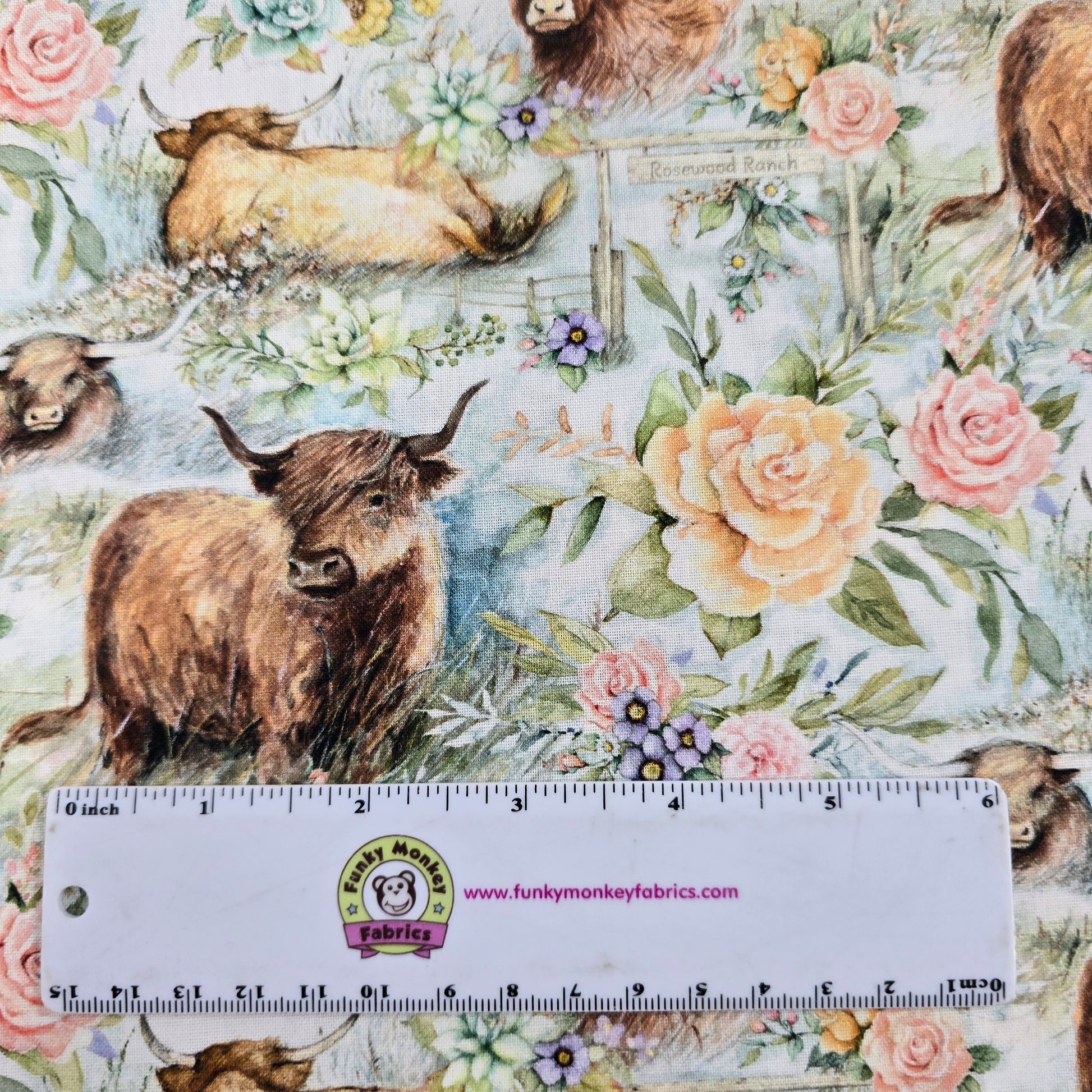 Highland Ranch Cow Ranch - Springs Creative Cotton