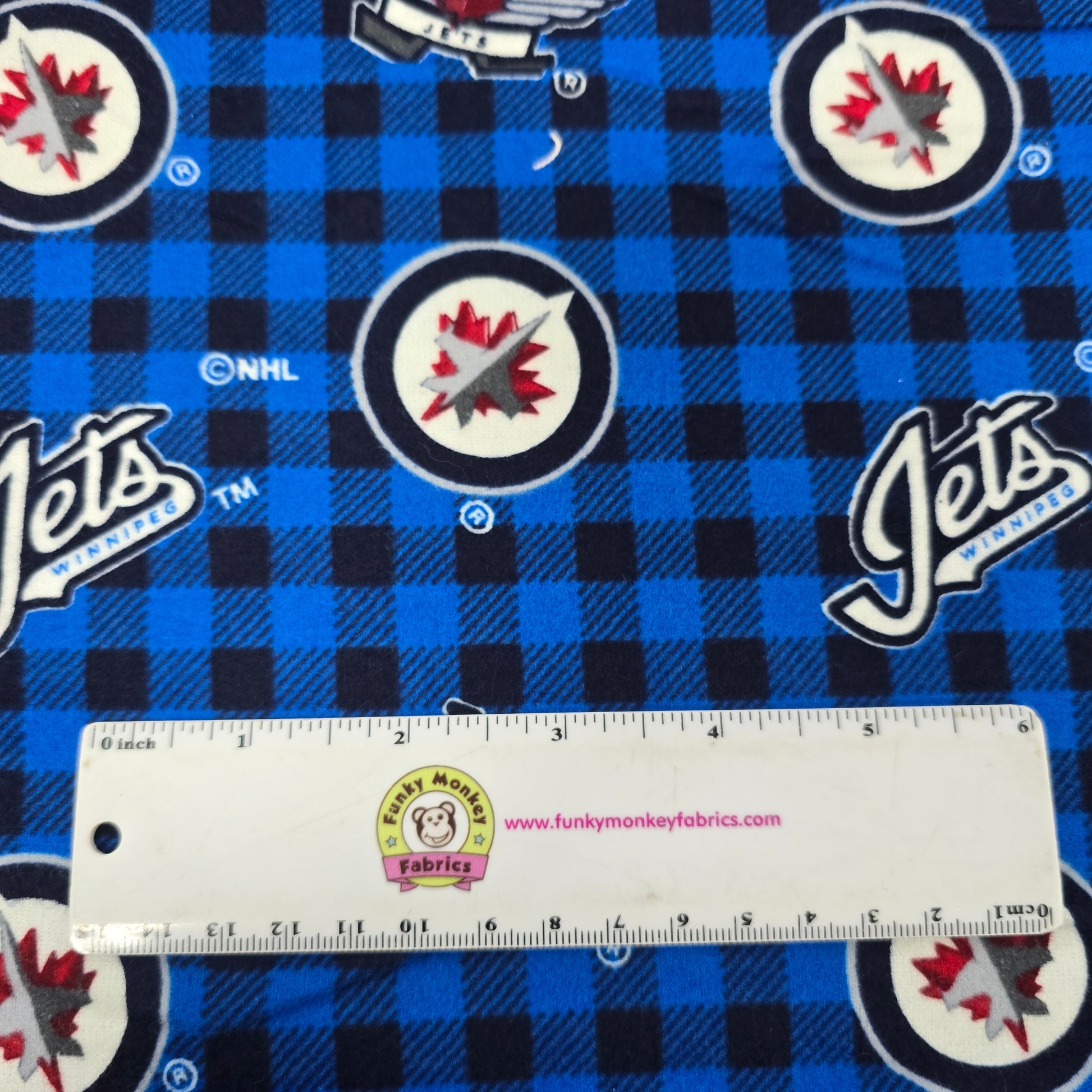 NHL Plaid Winnipeg Jets Flannel