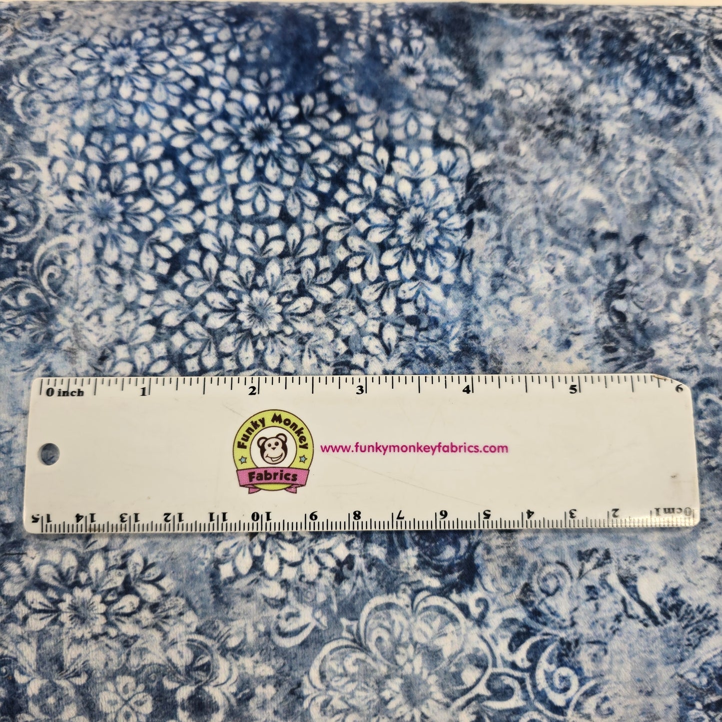 Denim - Barely Basics Stonewash Quilting Cuddle - Shannon Fabrics