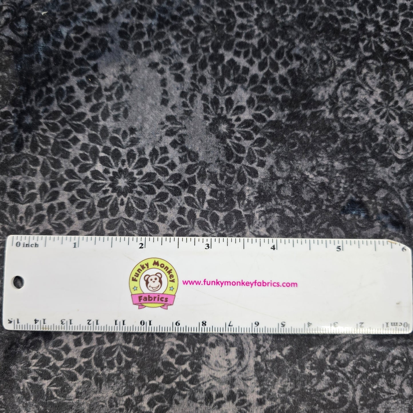 Black - Barely Basics Stonewash Quilting Cuddle - Shannon Fabrics