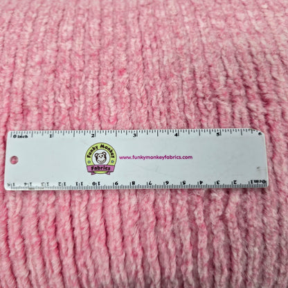 Fuchsia Luxe Weave - Shannon Fabrics Cuddle Minky
