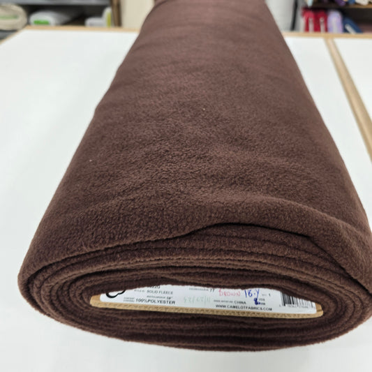 Brown Anti-Pill - Camelot Fleece