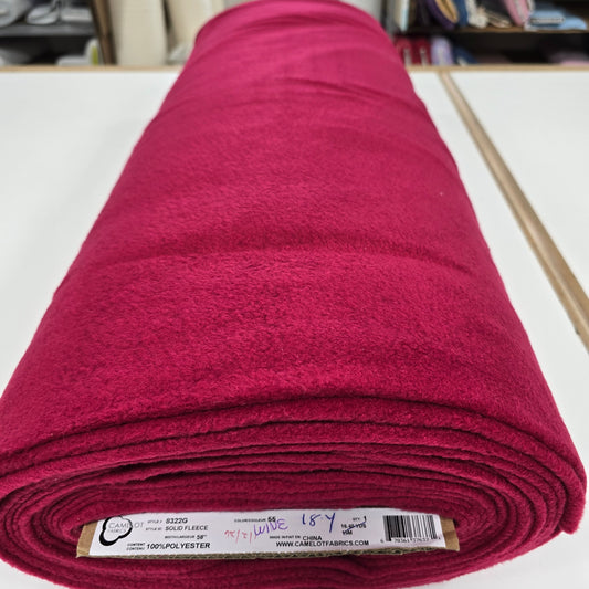 Wine Anti-Pill - Camelot Fleece