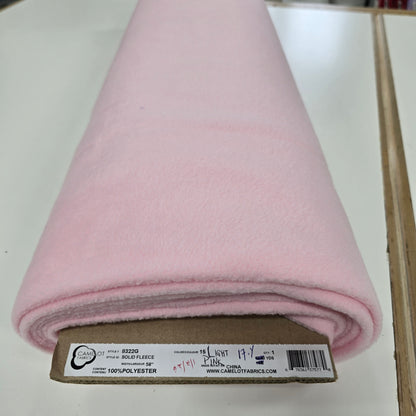 Baby Pink Anti-Pill - Camelot Fleece