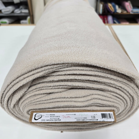 Taupe Anti-Pill - Camelot Fleece