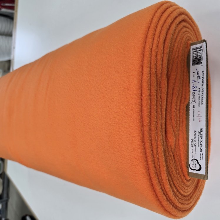 Orange Anti-Pill - Camelot Fleece