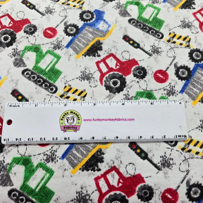 Construction Equipment - AE Nathan Flannel