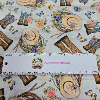 Hydrangea Tossed Boots - Springs Creative Cotton