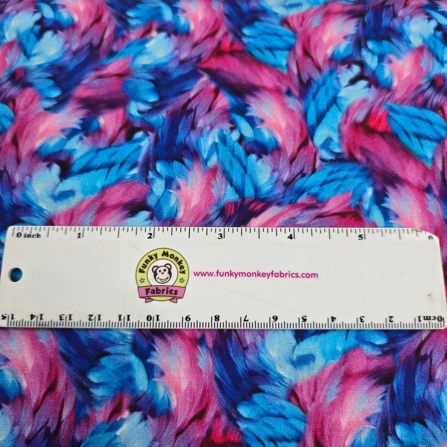 Multi Feather Frenzy - 3 Wishes Cotton