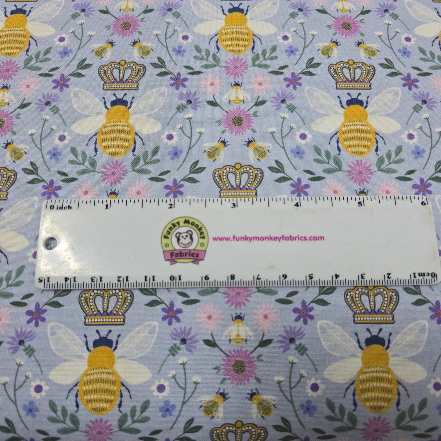 Aqua Bee Mine - To Bee or Not to Bee - Dear Stella Cotton