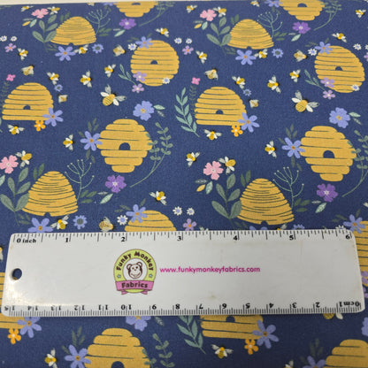 Indigo Hive Five - To Bee or Not to Bee - Dear Stella Cotton