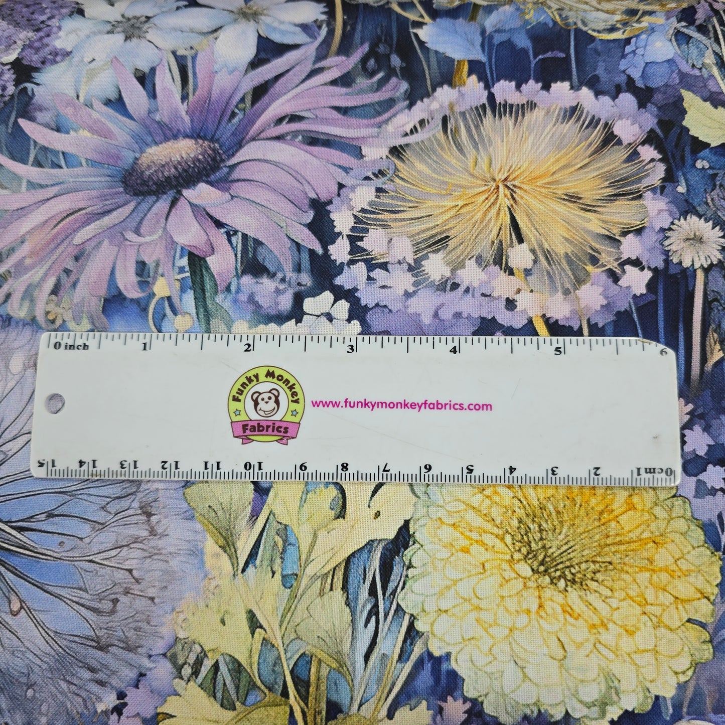 Blooming Wild Floral - Timeless Treasures Cotton