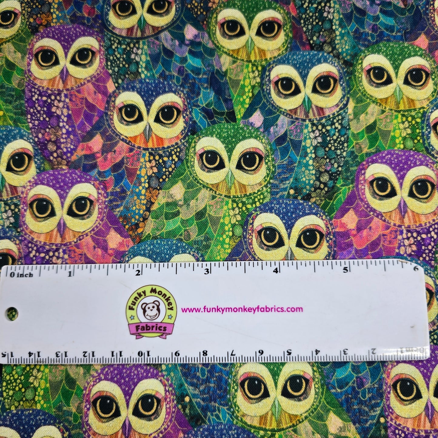 Owl Packed Cloisonné - Timeless Treasures Cotton