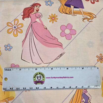 Pastel Disney Princesses - Springs Creative Cotton