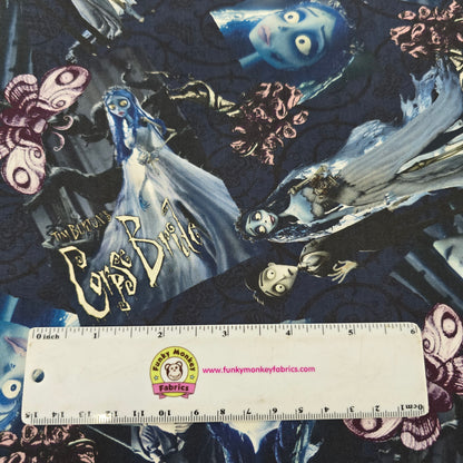 Corpse Bride Emily and Victor - Camelot Cotton