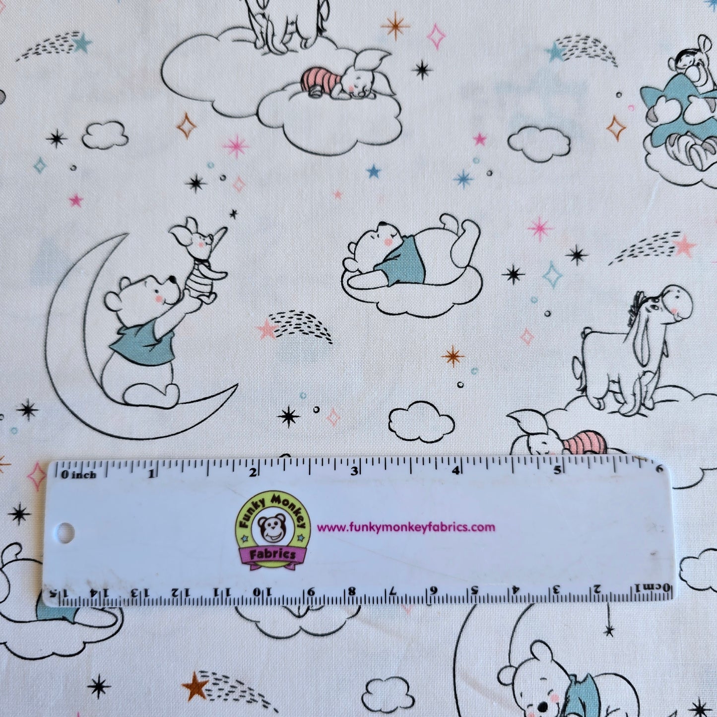 Pooh & Friends White - Springs Creative Cotton