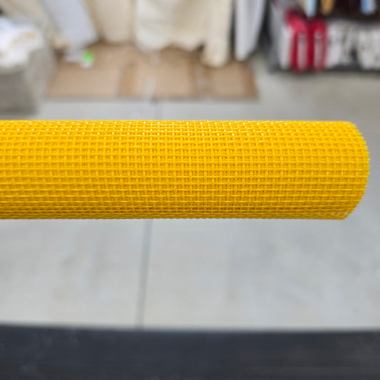 Yellow Vinyl Bag Mesh Roll