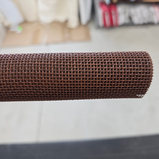 Brown Vinyl Bag Mesh Roll