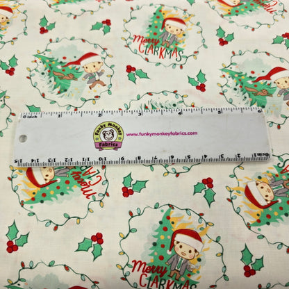 Holly-Day Toss - National Lampoon's Christmas Vacation - Camelot Cotton
