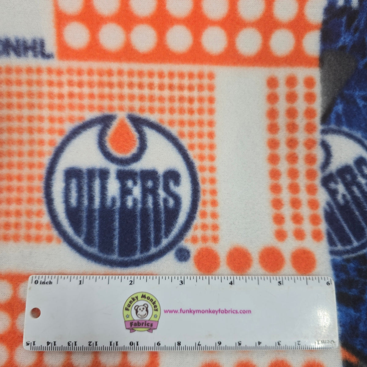 NHL Cheater Quilt Edmonton Oilers - Sykel Fleece