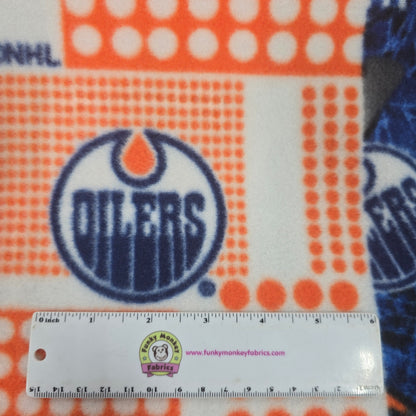 NHL Cheater Quilt Edmonton Oilers - Sykel Fleece