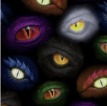 Dragon Eyes - KK Fabrics Cotton