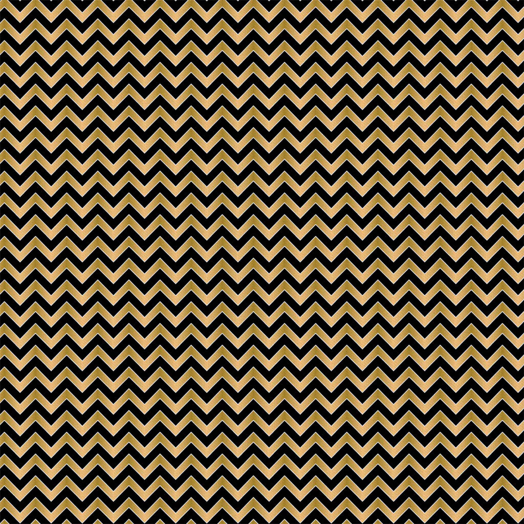 CLEARANCE Nightfall Metallic Chevron - Emma & Mila Cotton