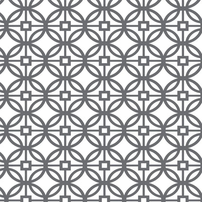 CLEARANCE Heirloom Iron Trellis on Cream Unbleached Cotton - Emma & Mila Cotton