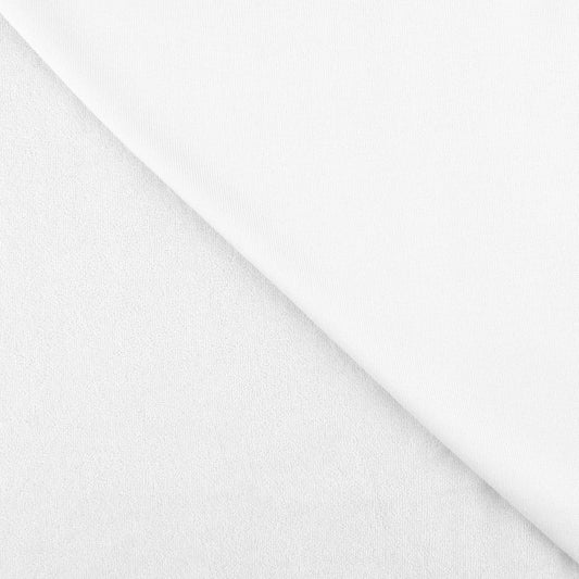 White Baby Terry Knit