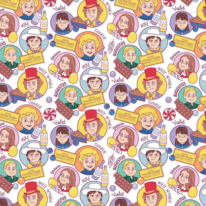 CLEARANCE Willy Wonka - Wonka & Winners - Camelot Cotton