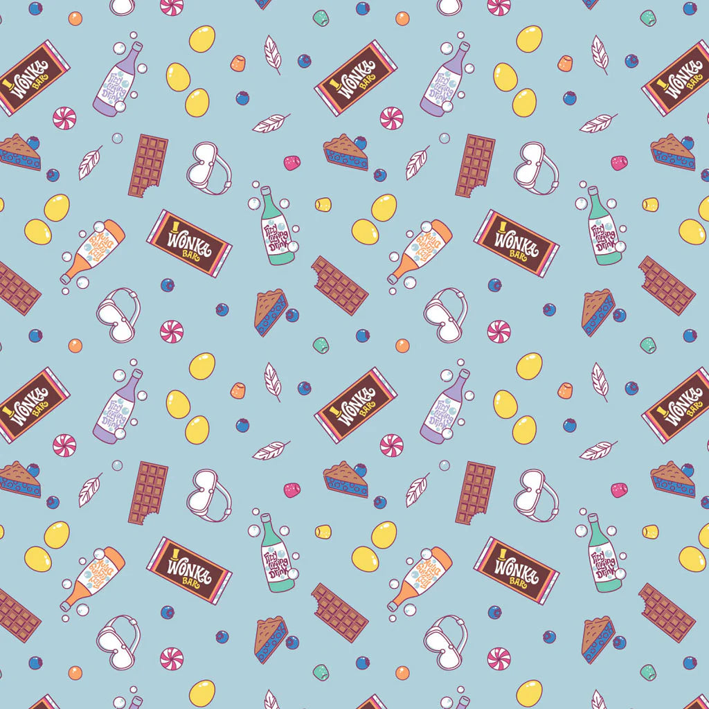 CLEARANCE Willy Wonka Treats - Camelot Cotton
