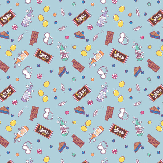 CLEARANCE Willy Wonka Treats - Camelot Cotton